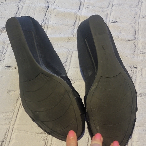 Bandolino B-Flexible Black Small Wedge Sz 9 EUC - Picture 5 of 9